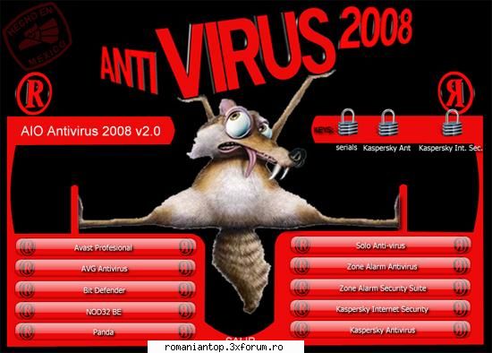 AIO Antivirus 2008 v2.0 - chrysstyano - Software Nou - New Software