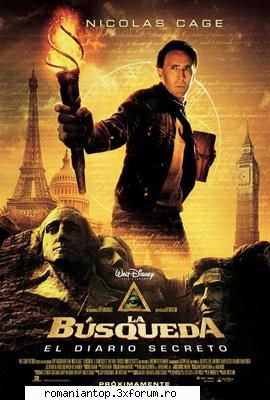 la busqueda 2: el diario secreto
